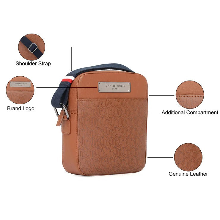 Tommy Hilfiger Ferguson Tan Sling Bag - image 3 of 6 - Sling Bag