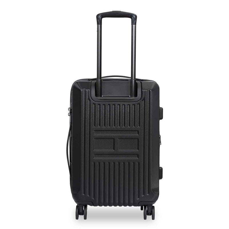 Tommy Hilfiger Arbor Polycarbonate Trolley Bag in Black — back view