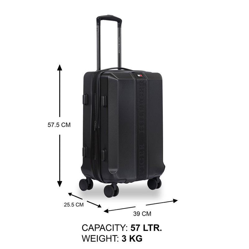 Tommy Hilfiger Arbor polycarbonate trolley bag in Black - view 5