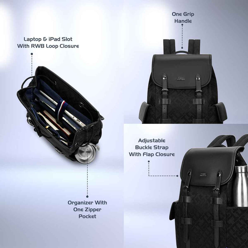Tommy Hilfiger Alden Flap-Top Laptop Backpack