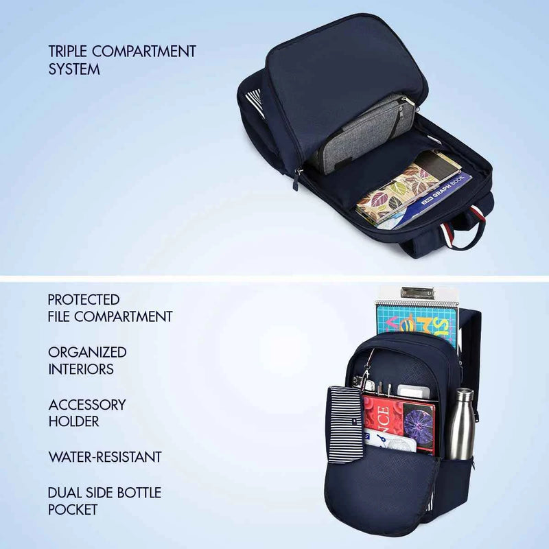 Tommy Hilfiger Edge Non Laptop Backpack - image 3 of 10 - School Backpacks
