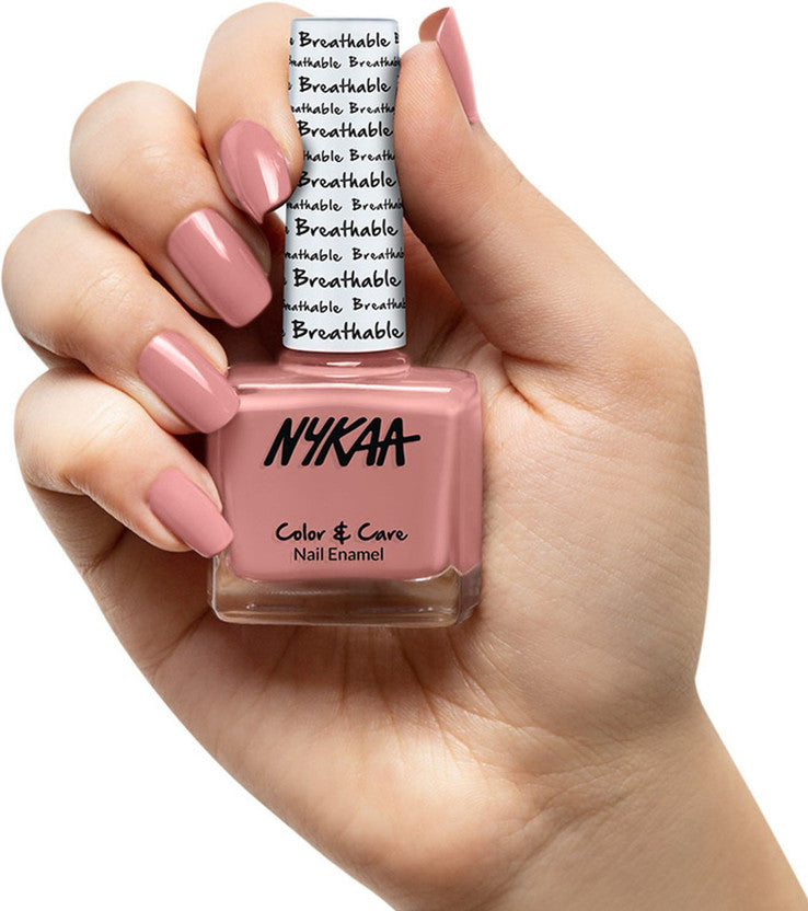 Nykaa Breathable Nail Enamel — front view