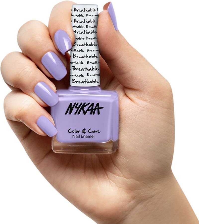 Nykaa Breathable Nail Enamel — front view