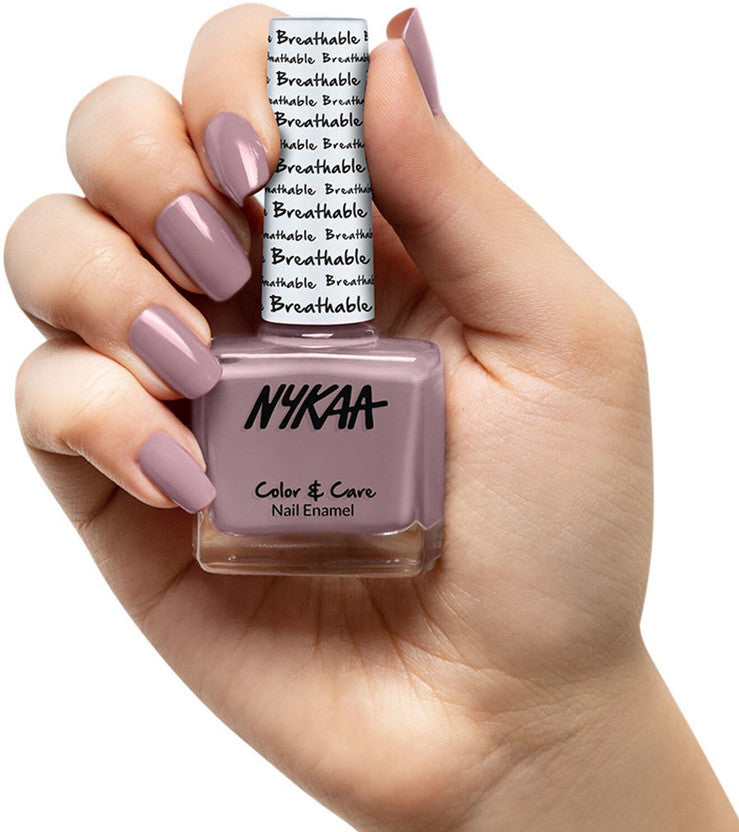 Nykaa Breathable Nail Enamel — front view