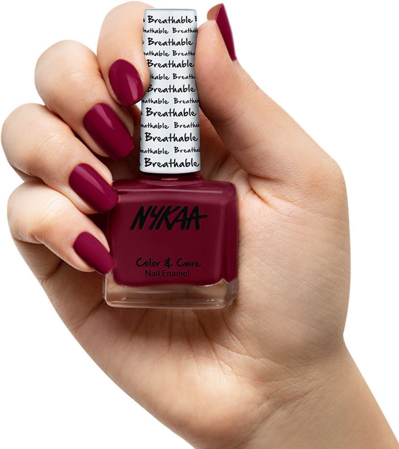 Nykaa Nail Enamel — front view