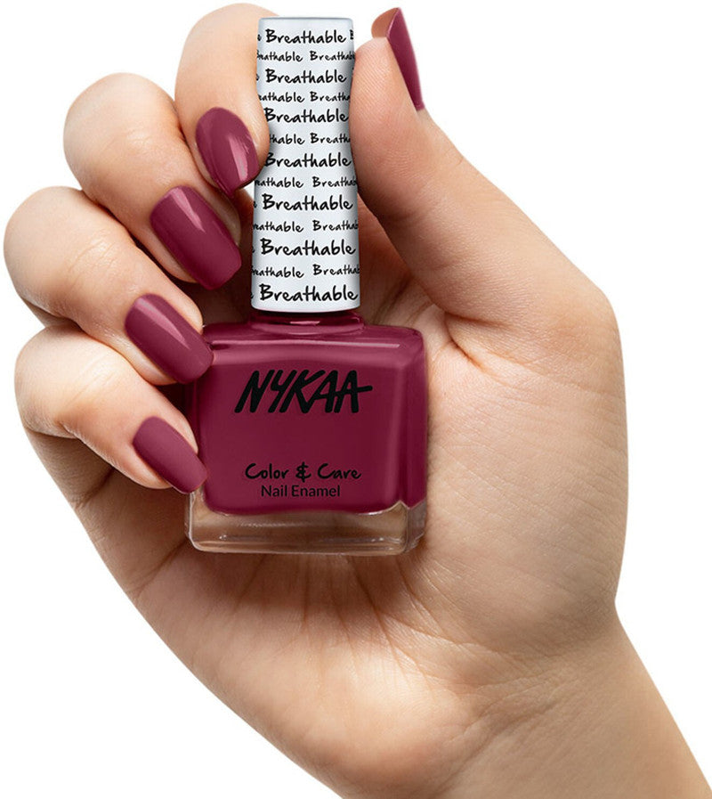 Nykaa Nail Enamel — front view