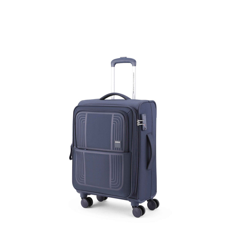 American Tourister Bern Polyester Softside Expandable Spinner Trolley