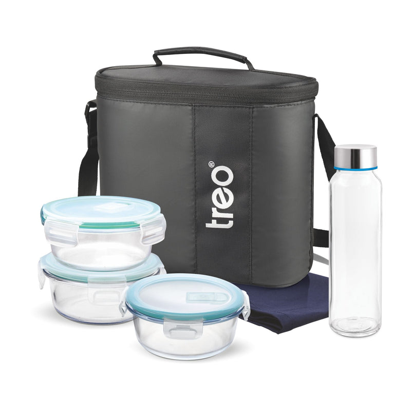 Treo by Milton All Weather Premier Borosilicate Glass Tiffin