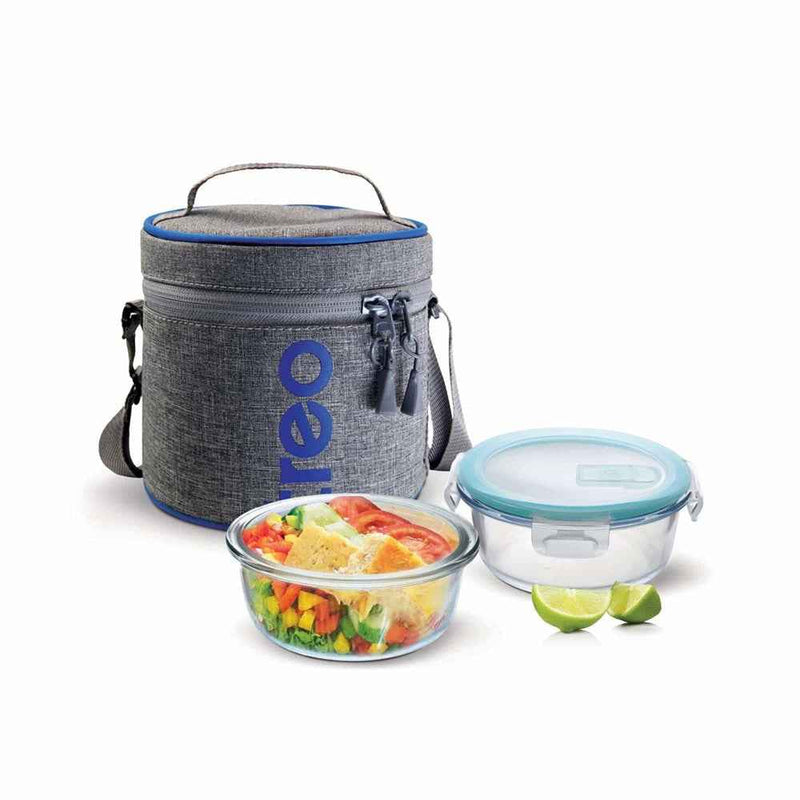 Treo by Milton All Fresh Borosilicate Glass Tiffin Set