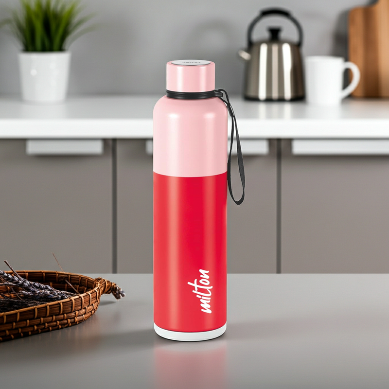 Milton Ancy Thermosteel Water Bottle — front view