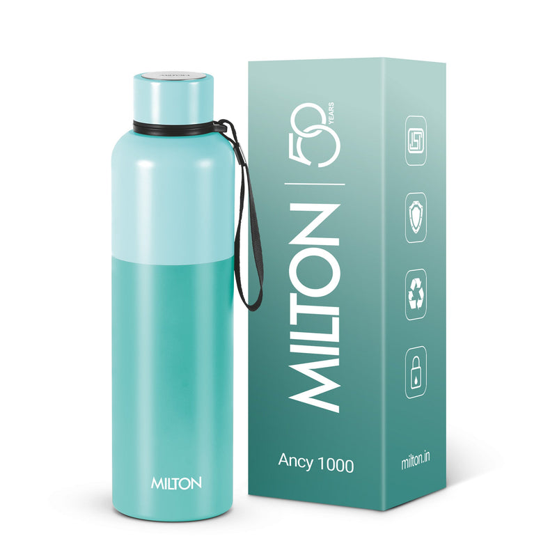 Milton Ancy Thermosteel Water Bottle — side view