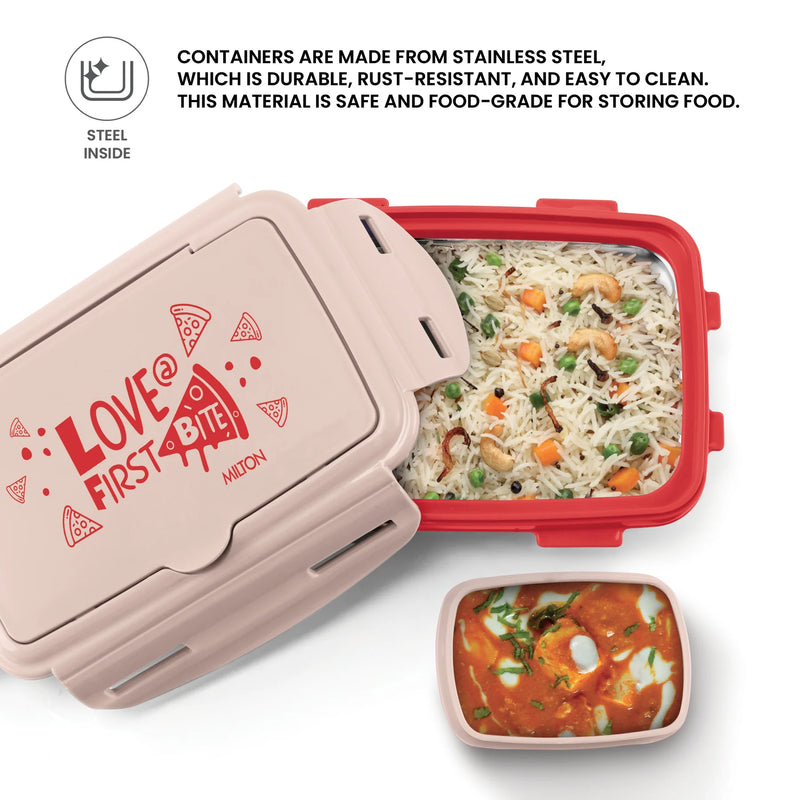 Milton Aroma Steel Thermoware Tiffin - image 2 of 7