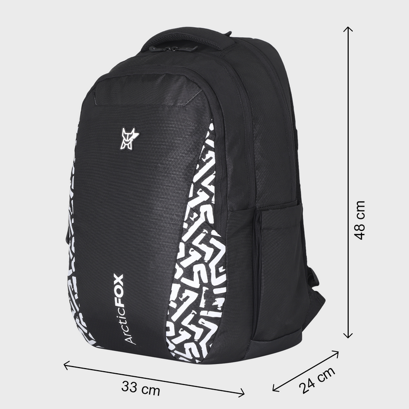 Arctic Fox Frame Backpack — Black