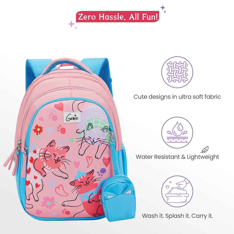 Genie Purrfect School Bag - image 4 of 8 - Backpack