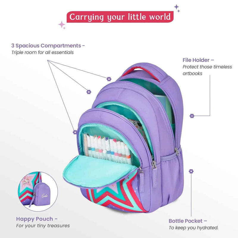 Genie Popstar School Bag - image 4 of 7 - Backpack
