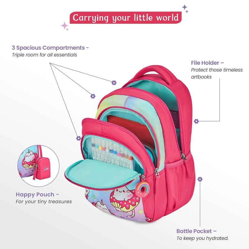 Genie Caticorn School Bag - image 4 of 7 - Backpack