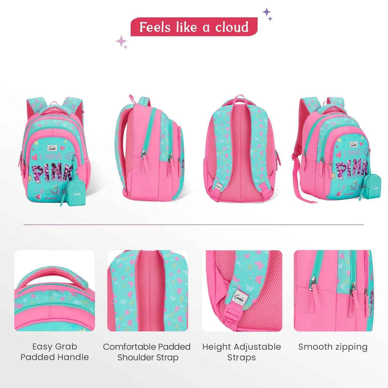 Genie Pinkpower School Bag - image 2 of 6 - Backpack