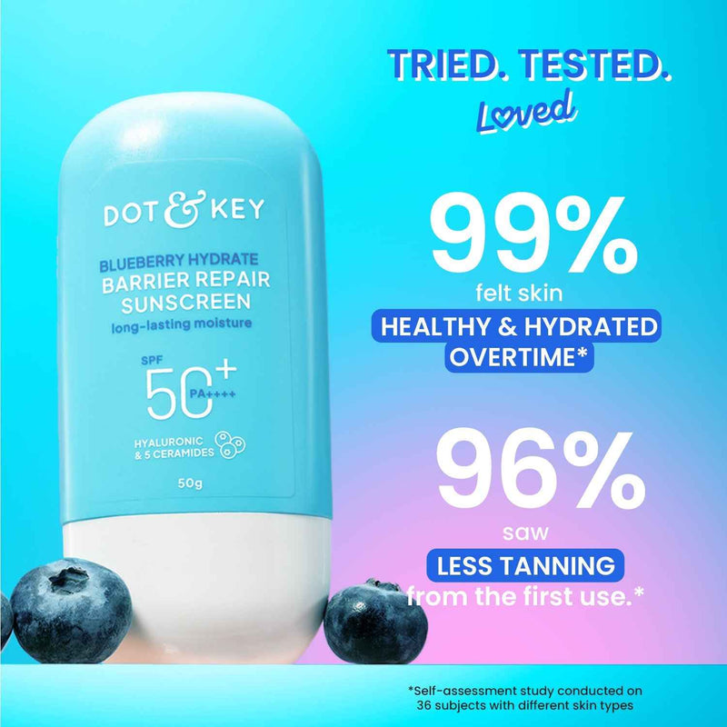 Dot & Key Barrier Repair Sunscreen, In-Vivo Tested SPF 50+ PA++++