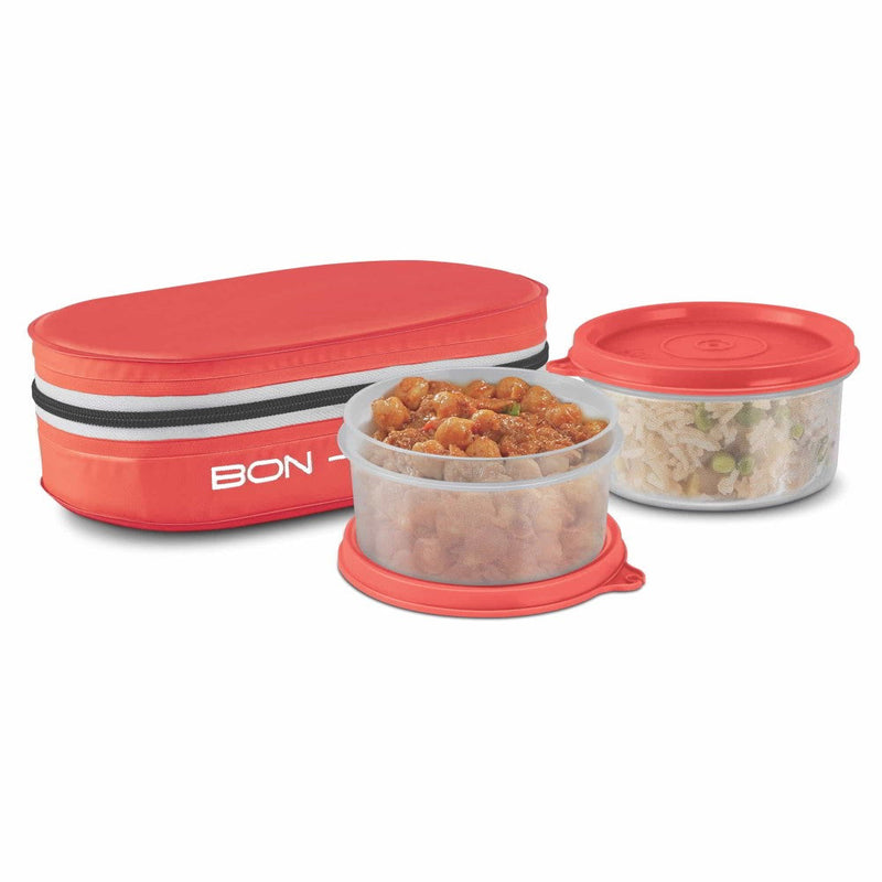 Milton Bon Bon Plastic Lunchbox — back view