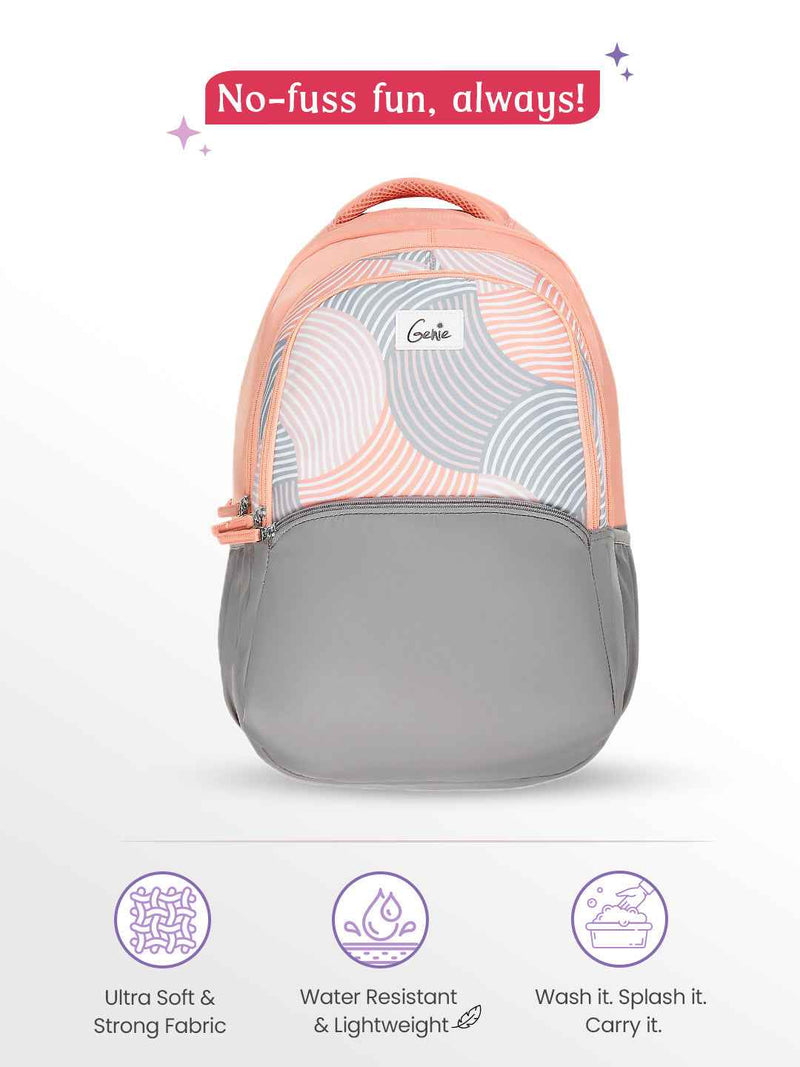 Genie Camoflow 36L Laptop Backpack With Raincover - Beige
