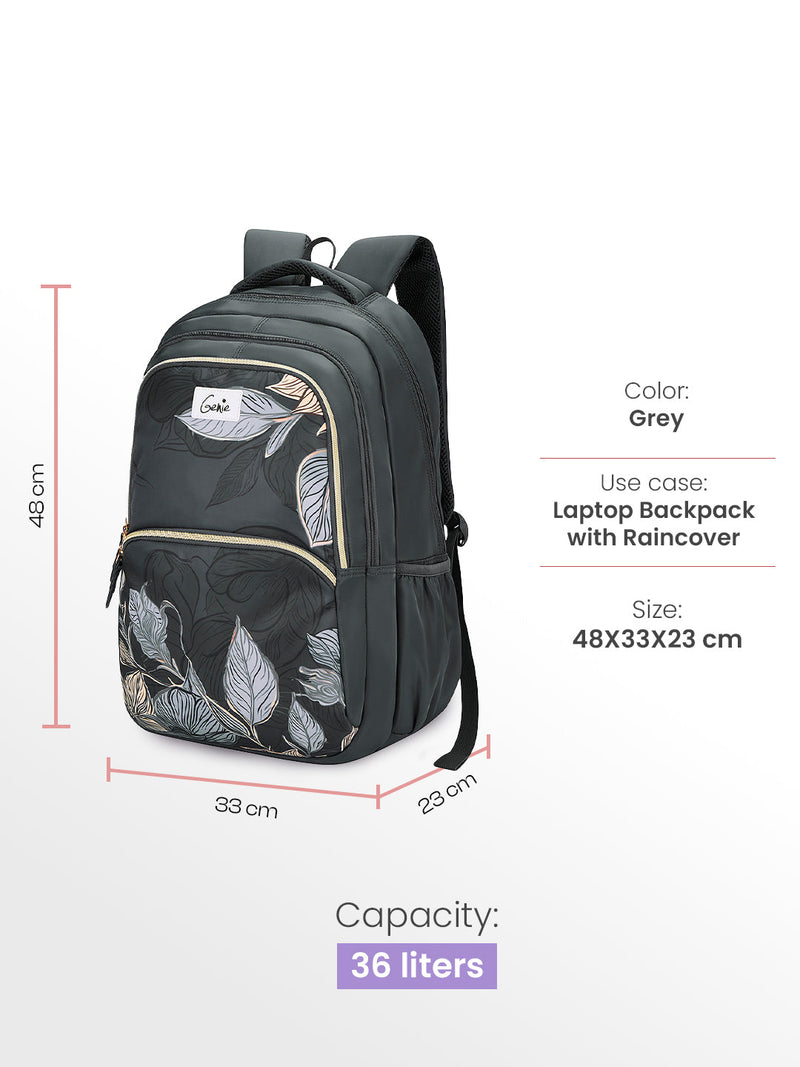 Genie Canopy 36L Laptop Backpack Grey