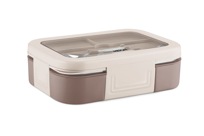 Milton Ethan 3 Steel Thermoware Lunchbox 600ml