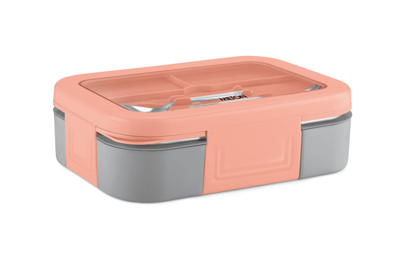 Milton Ethan 2 Steel Thermoware Lunchbox 650ml