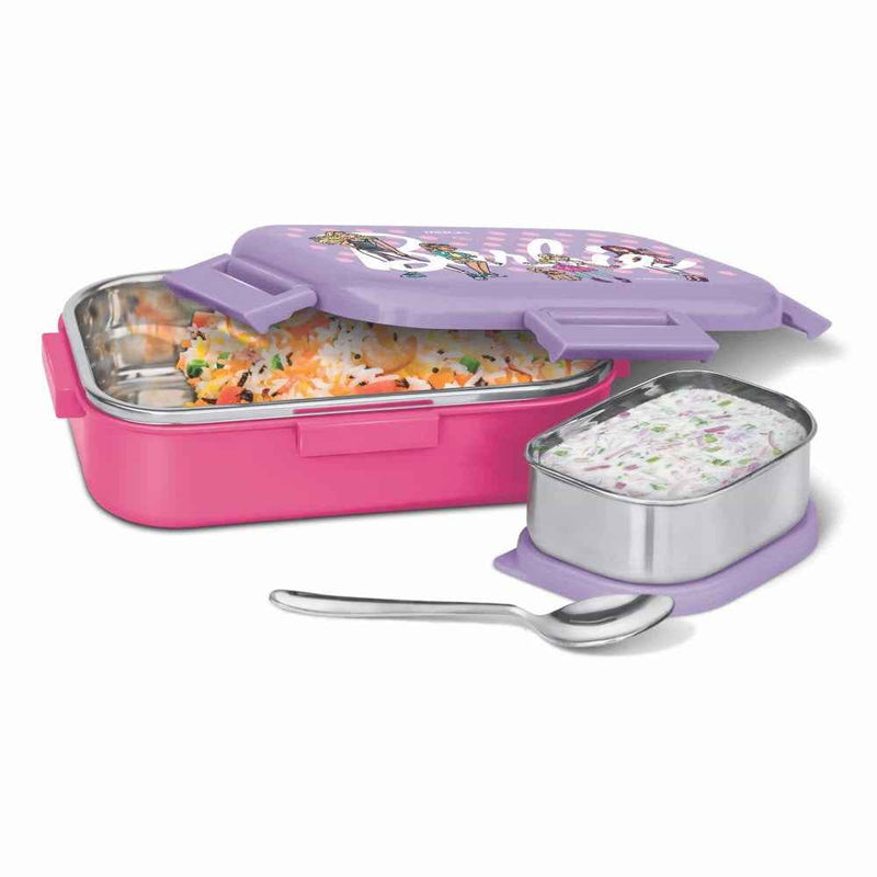 Milton Flatmate Barbie Kids Lunchbox 700ml