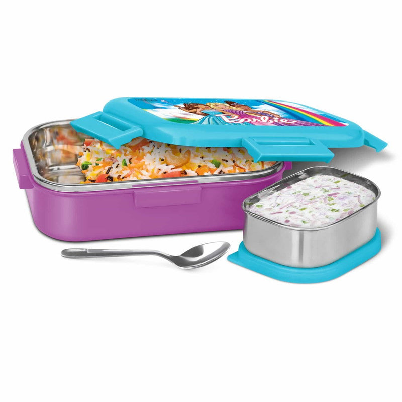 Milton Flatmate Barbie Kids Lunchbox 700ml — front view