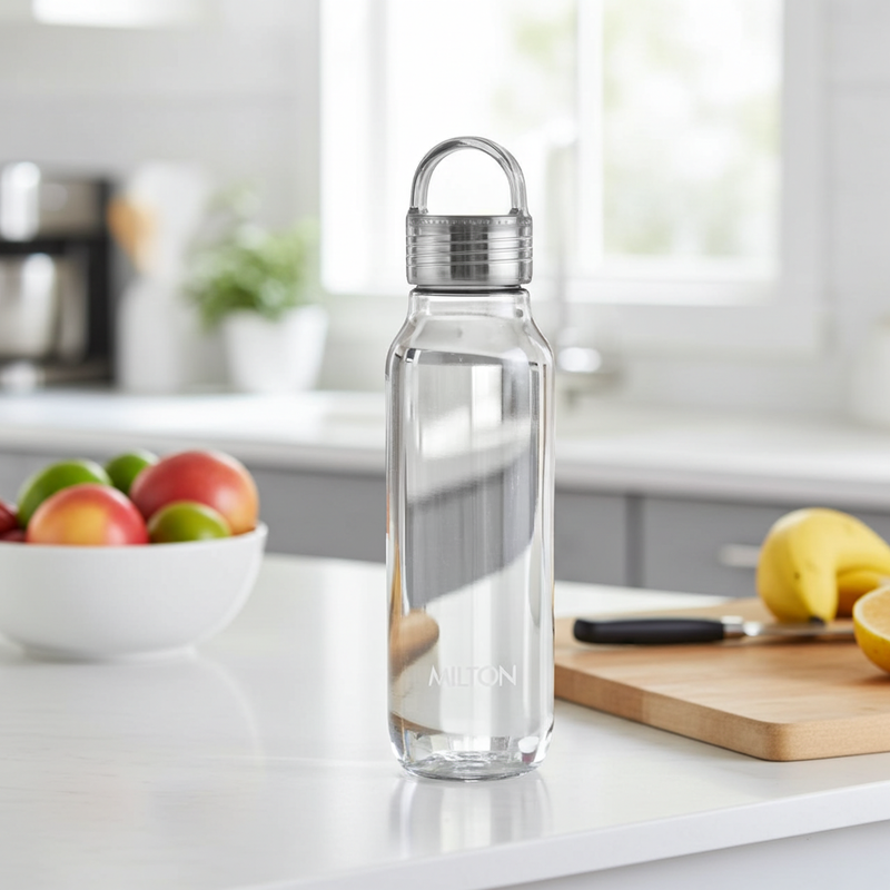 Milton Fashion PET Plastic Water Bottle — front view