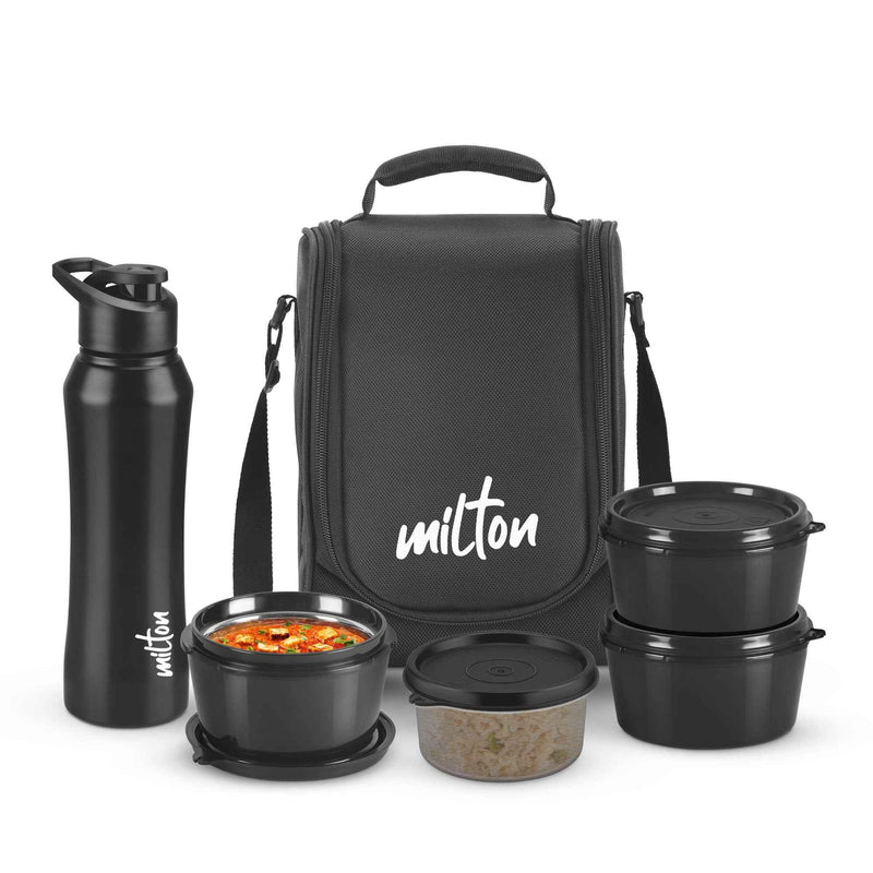 Milton Food Fiesta Lunchbox Black