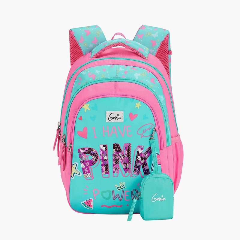 Genie Pinkpower School Bag - image 1 of 6 - Backpack