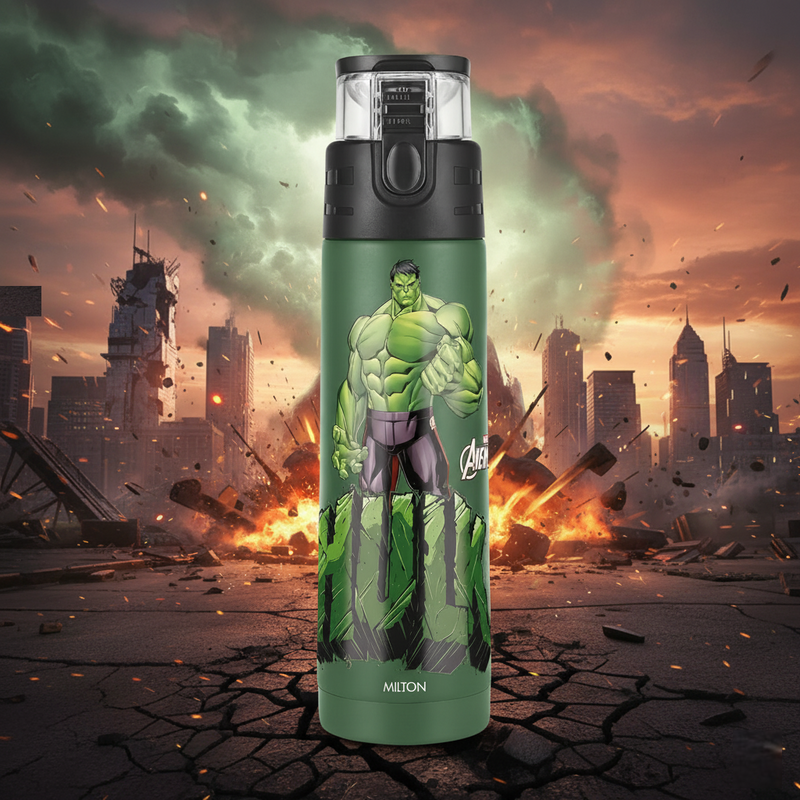 Milton Marvel Mighty Hulk Thermosteel Bottle