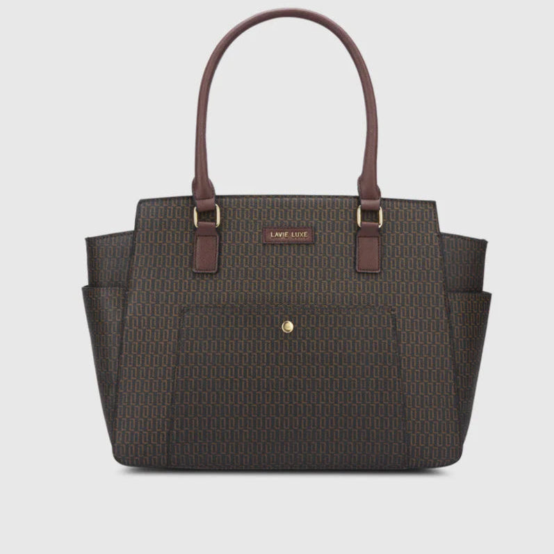 Lavie Luxe Mono Kelly Women's Tote - image 1 of 6 - Handbag