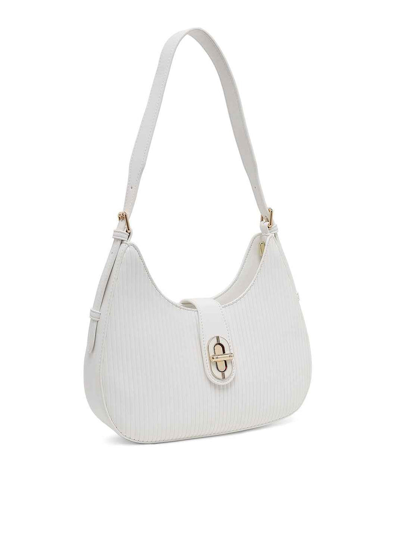 AKIKI London Greenwich Flap Small Hobo Bag