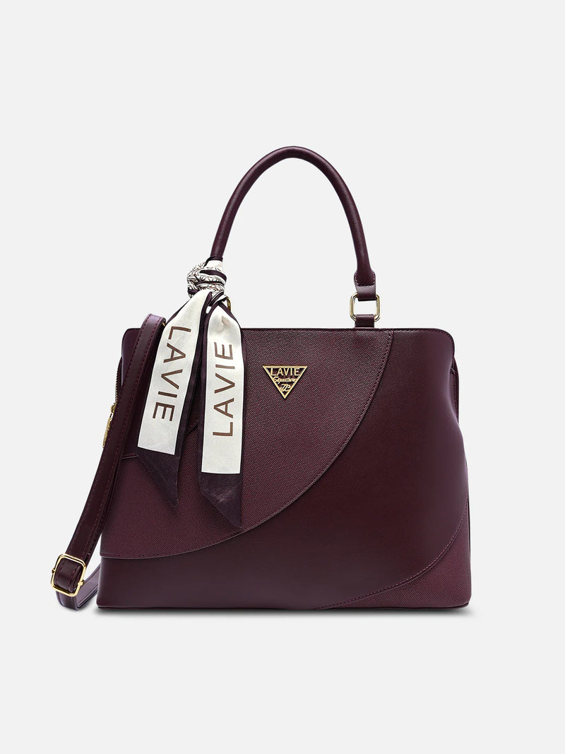 Lavie Omaha 3 Compartments Large Satchel Bag - image 1 of 6 - Handbag
