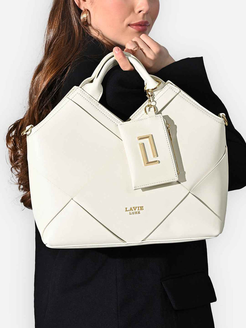 Lavie Luxe Crossway26 Medium Satchel Bag