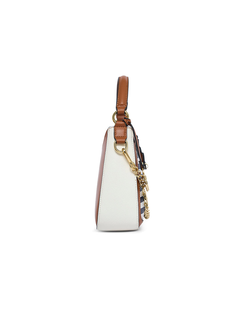 AKIKI London Brixton 25 Hobo Small Handbag Nautical detail