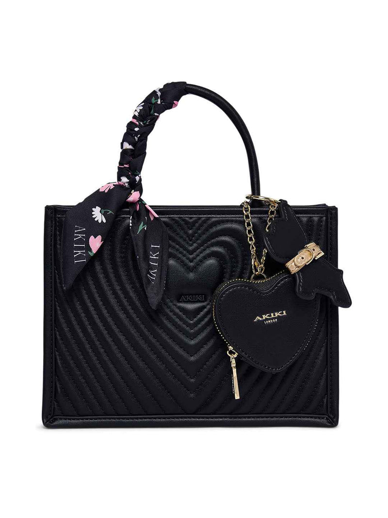 AKIKI London Heartley Medium Satchel Bag