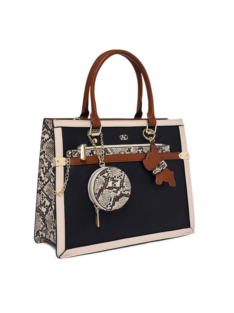 AKIKI London Beverley Large Satchel Bag