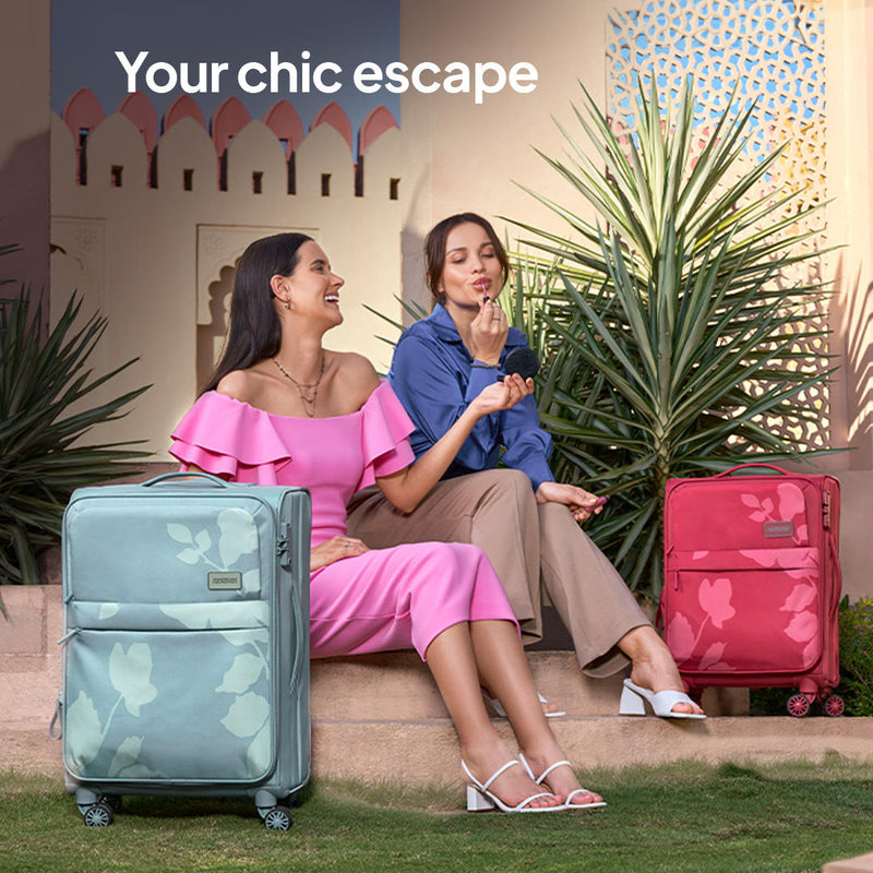 American Tourister Bloom 55cm Cabin Trolley Bag — Grey