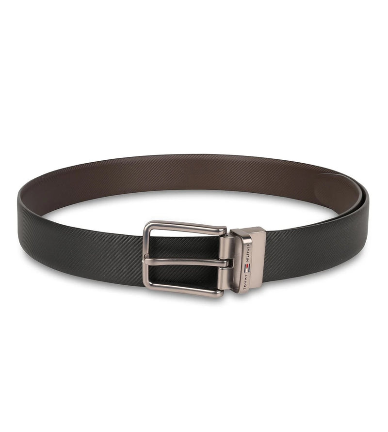 TOMMY HILFIGER TH/ ARCHIE/ REVERSIBLE /BLACK-BROWN/ - image 4 of 9 - Belt
