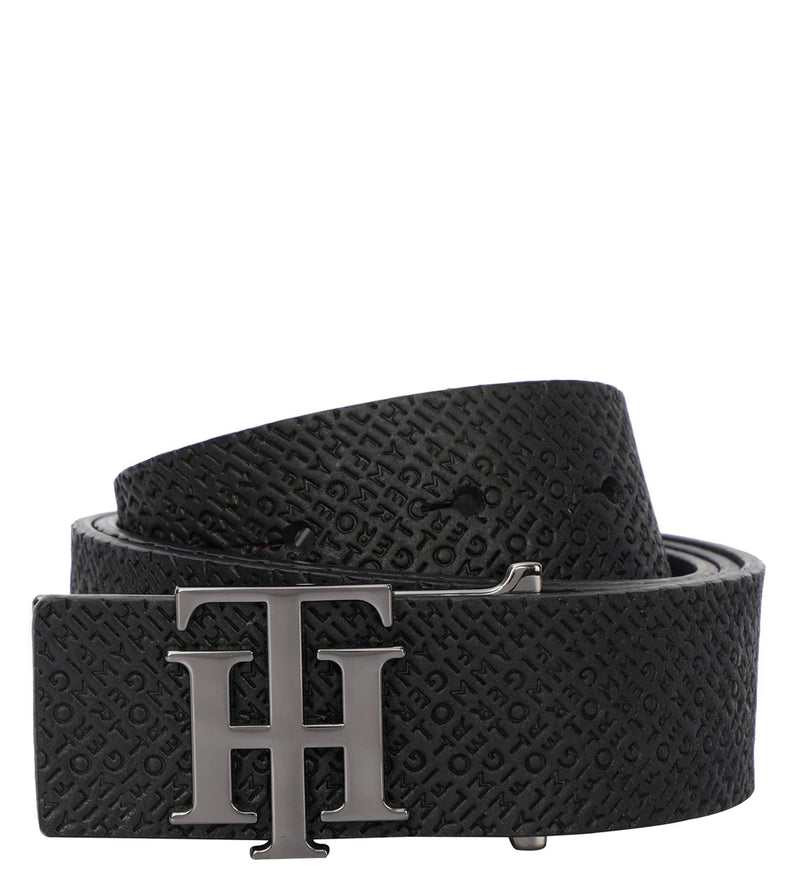 TOMMY HILFIGER TH/INIGO/NON REVERSIBLE/BLACK/MEDIUM - image 1 of 7 - Belt