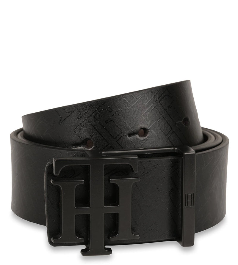 TOMMY HILFIGER TH / LEONARDO / REVERSIBLE / BLACK+BROWN - image 1 of 9 - Belt