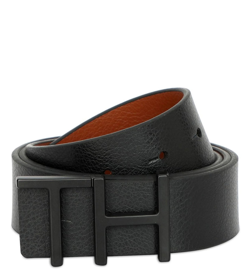 TOMMY HILFIGER TH / CUSACK / REVERSIBLE / BLACK+TAN - image 1 of 9 - Belt