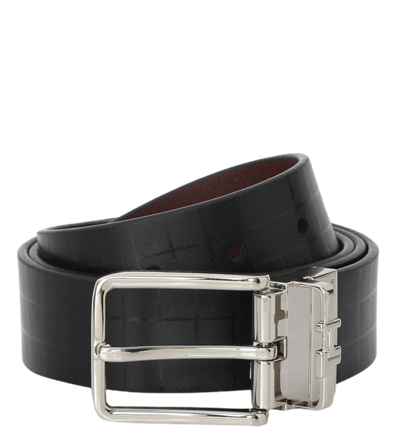 TOMMY HILFIGER TH / LUXEM / REVERSIBLE / BLUE+WINE - image 1 of 9 - Belt