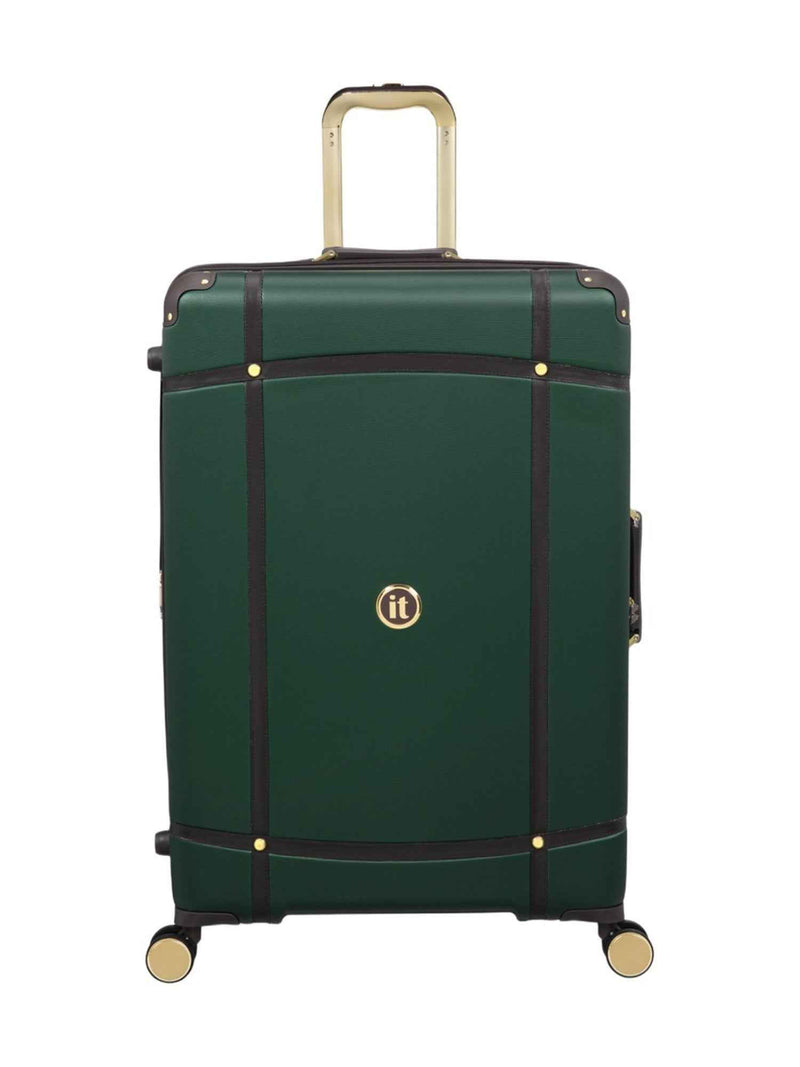 IT Luggage Superiority Striped Expandable Hard Trolley