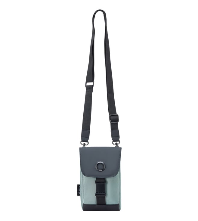 Delsey Paris Securflap Mini Cross Body Bag Sage Green