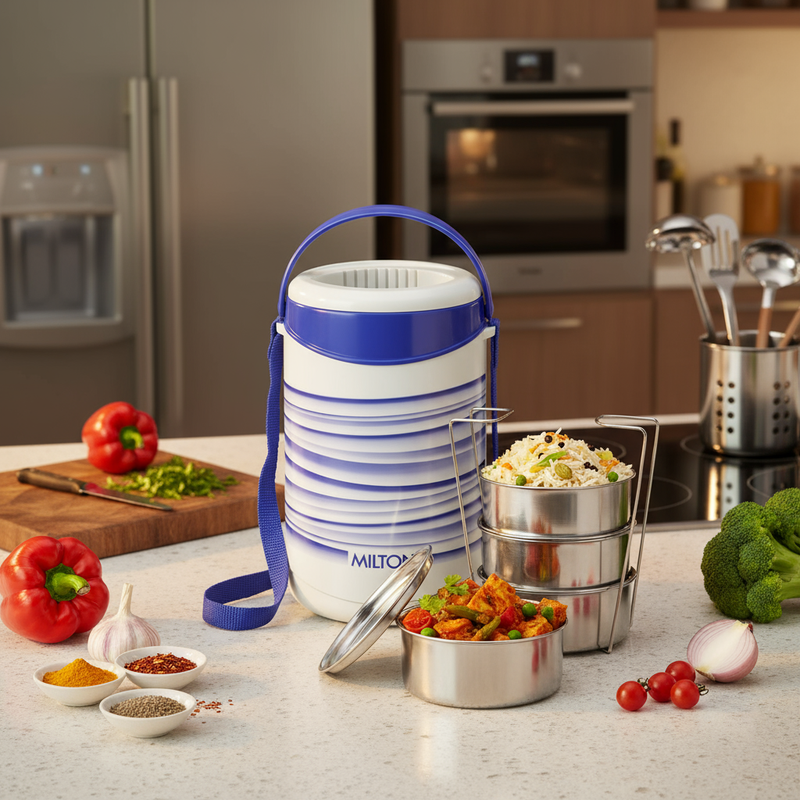 Milton Econa Insulated Tiffin Blue