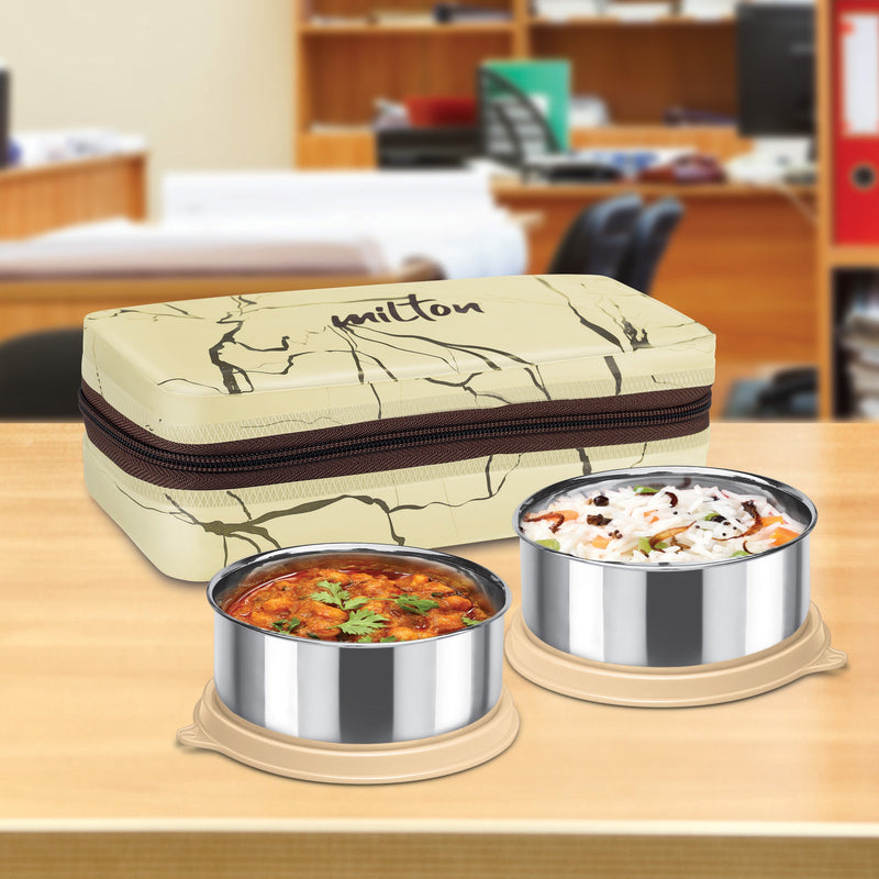 Milton Mini Lunch Prime Insulated Tiffin — front view